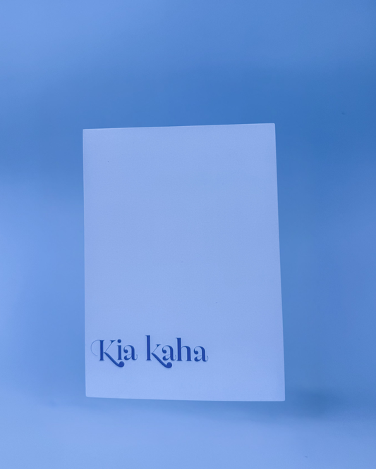 Kia Kaha | Te Reo Māori Greeting Card