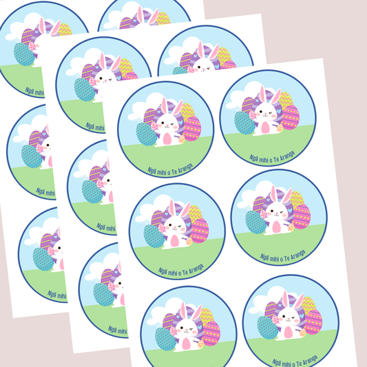 Pinetohu Aranga | Easter Name Labels (Digital Download)