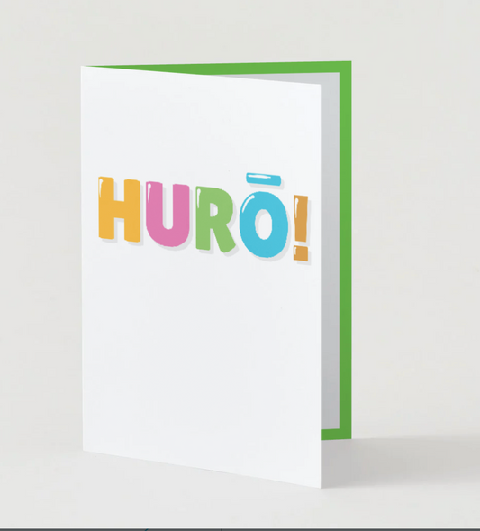 Hurō! | Te Reo Māori Greeting Card